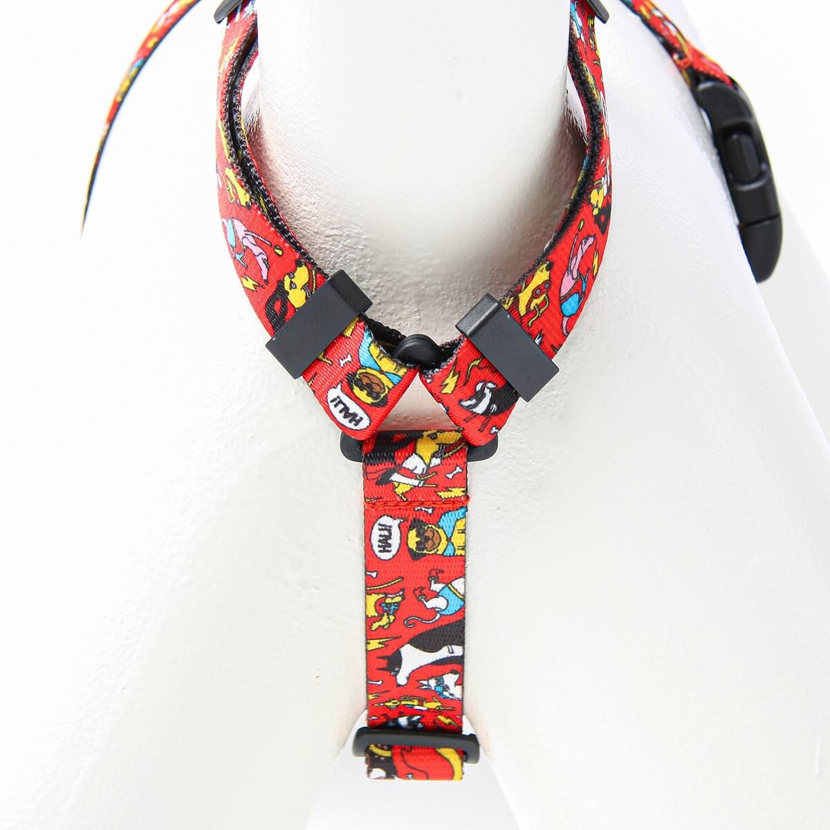 Szelki guard Stay on "Pies, ktory lata najlepsze ma za sobą" - Szerokość taśmy: 38mm, Rozmiar: L