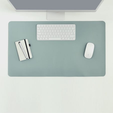 Podkładka na Biurko Skórzana mata Ochronna miętowa mysz Klawiaturę Laptopa