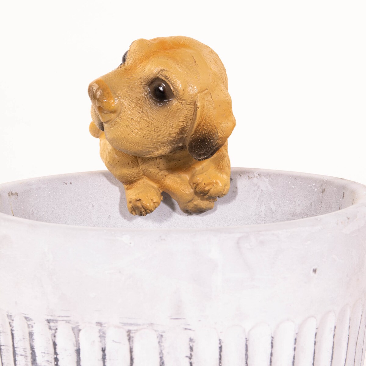 Ozdoba na doniczkę, zawieszka piesek