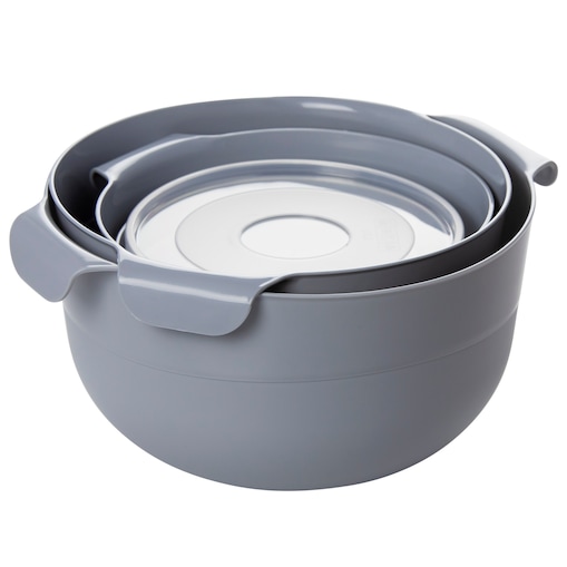 Miska Kuchenna Z Pokrywką + Durszlak Cedzak 7 El.