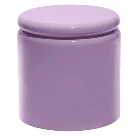 Stolik kawowy boczny Ø40 cm glossy 42,5x40x40 cm RULLO liliowy