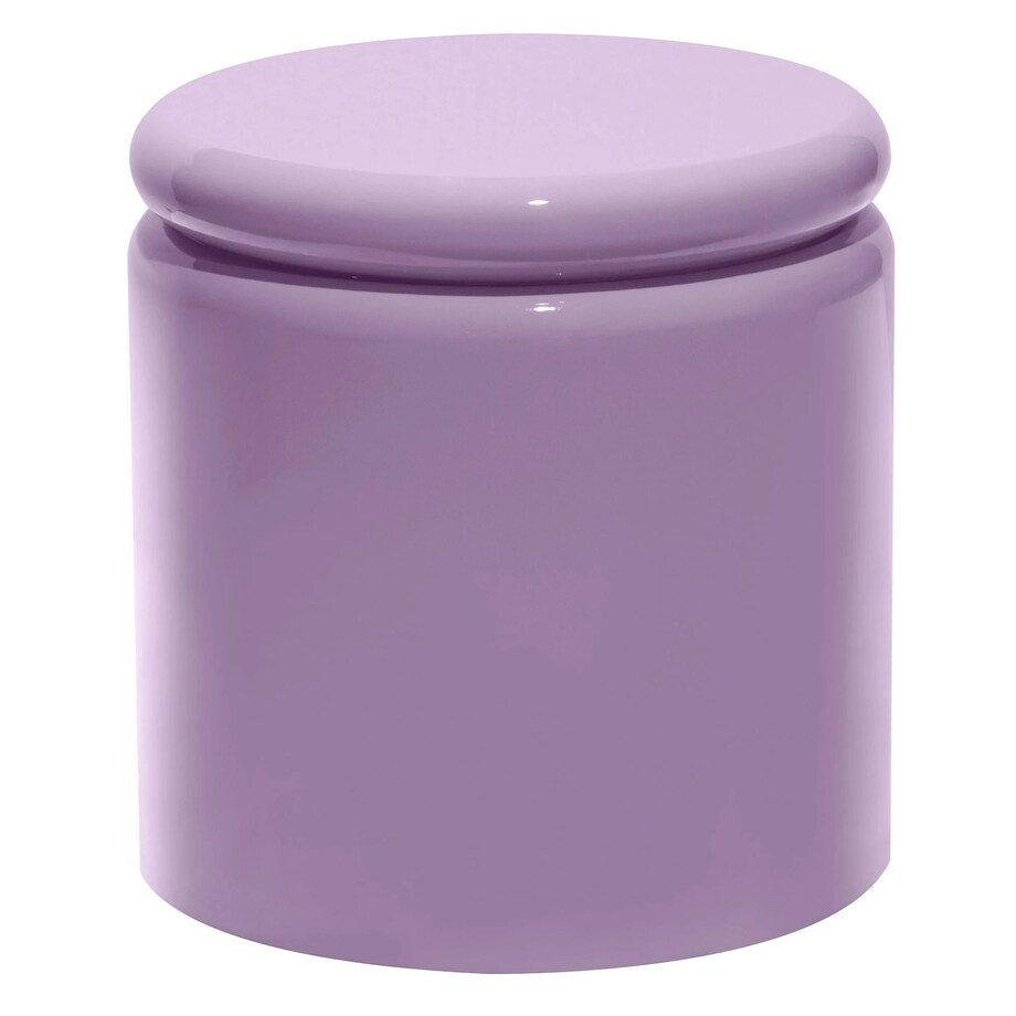 Stolik kawowy boczny Ø40 cm glossy 42,5x40x40 cm RULLO liliowy