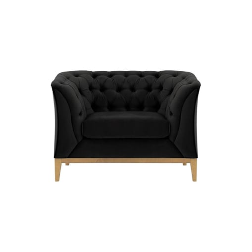 Fotel Chesterfield Modern Wood-Velluto 20