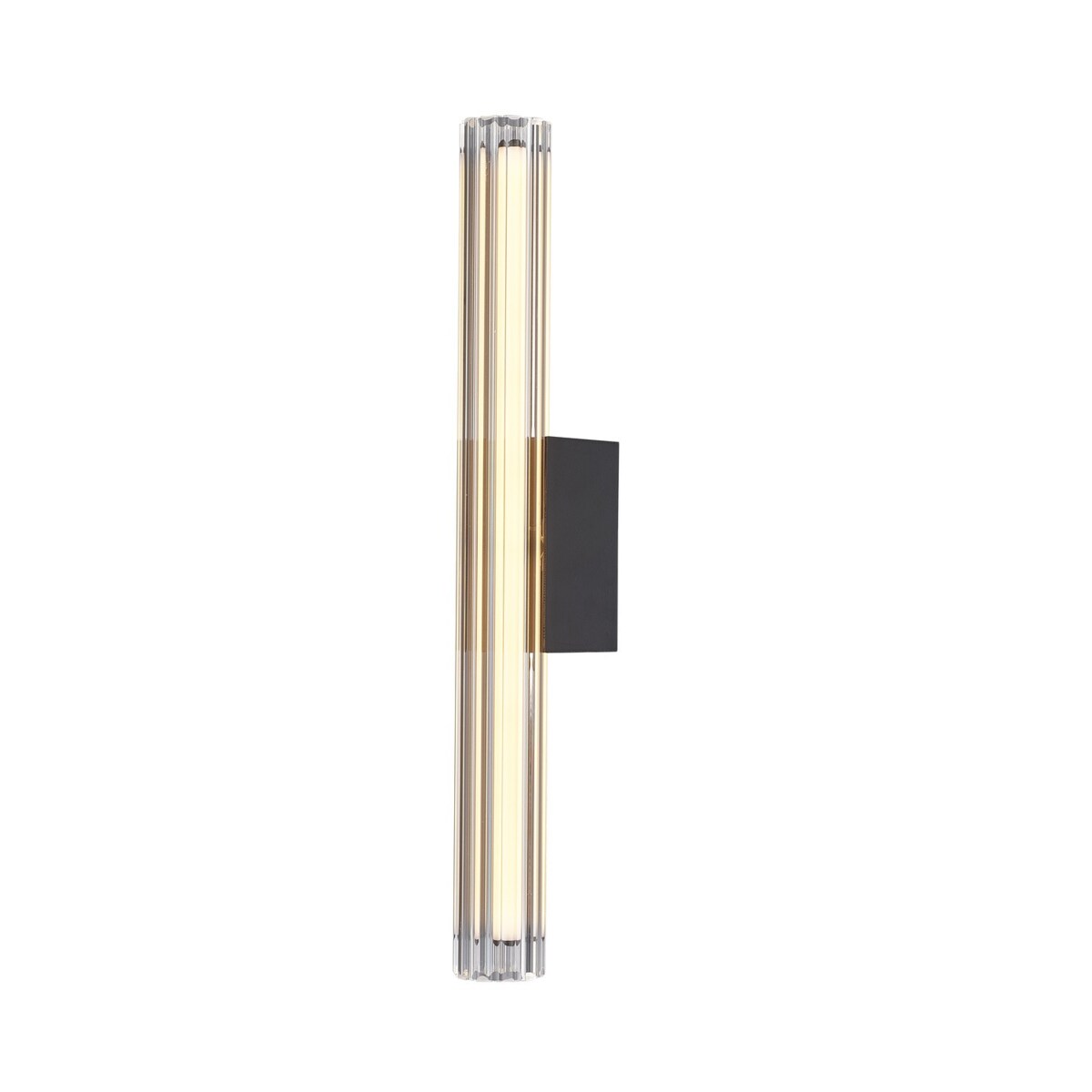 Lampa ścienna VERTI 40 cm - LED, transparentna tuba
