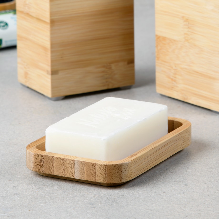 Bambusowa mydelniczka, 13 x 9 cm