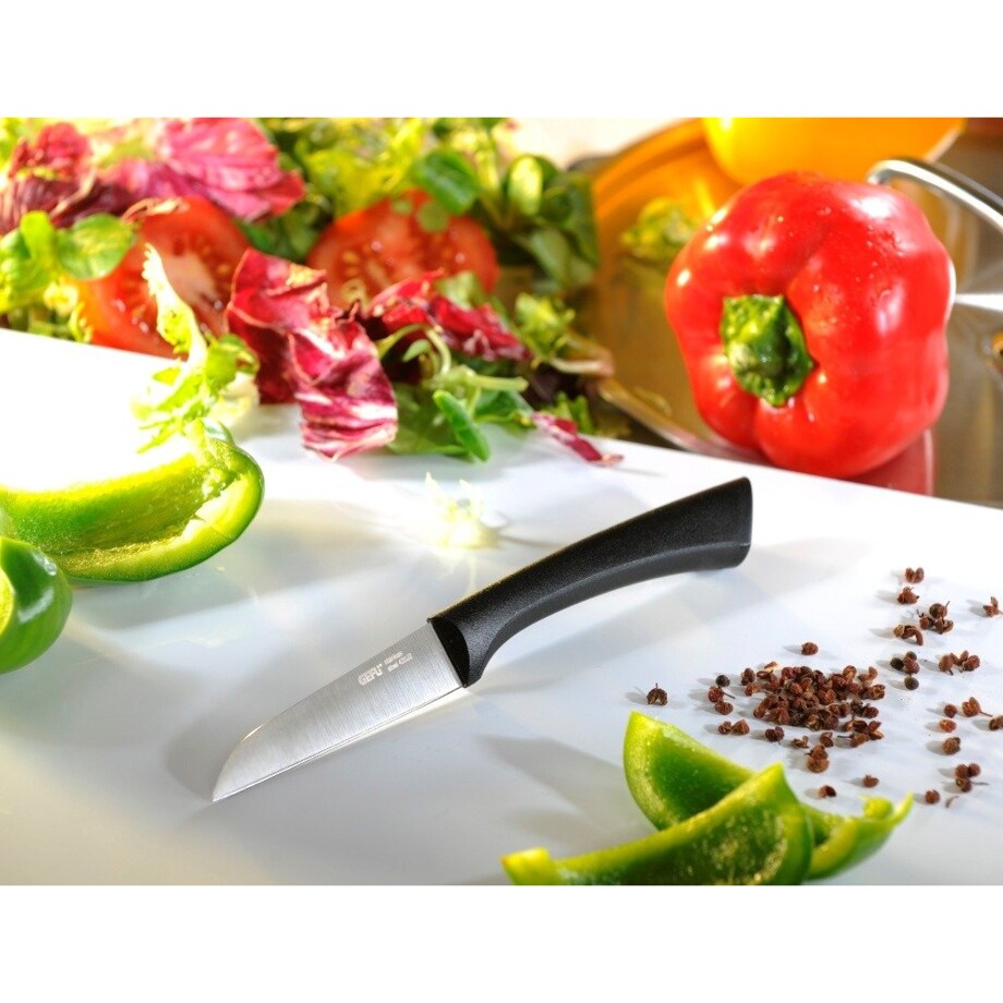 Profesjonalny nóż kuchenne do krojenia warzyw, obierka obieraczki do warzyw.