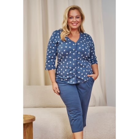 Damska piżama plus size