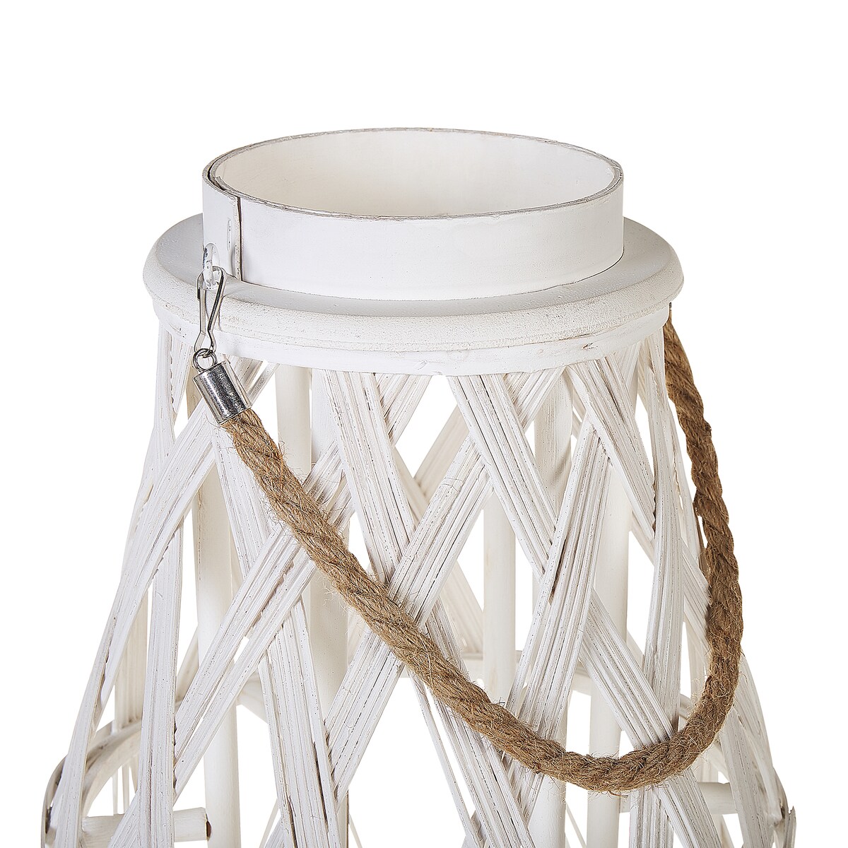 Lampion TONGA Bambus 77 cm Biały