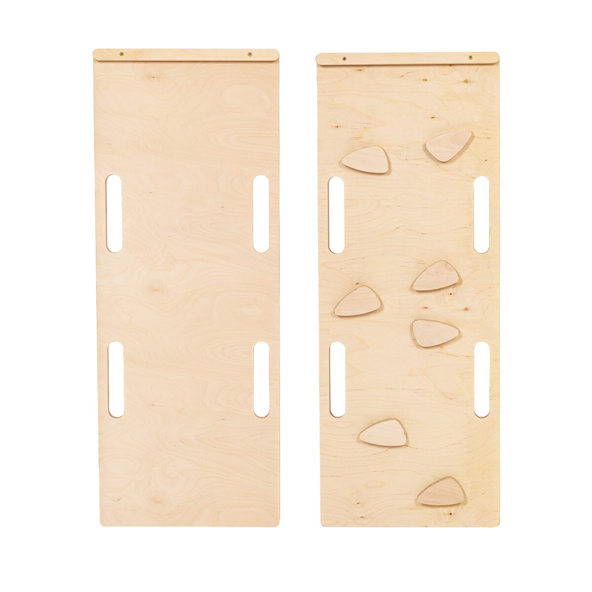 Large Dream Rocker Białe Drewno & Zjeżdżalnia & Drabinka