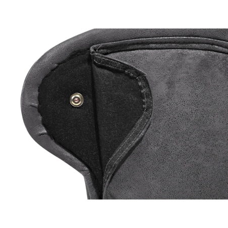 Szezlong eko zamsz prawostronny szary NIMES