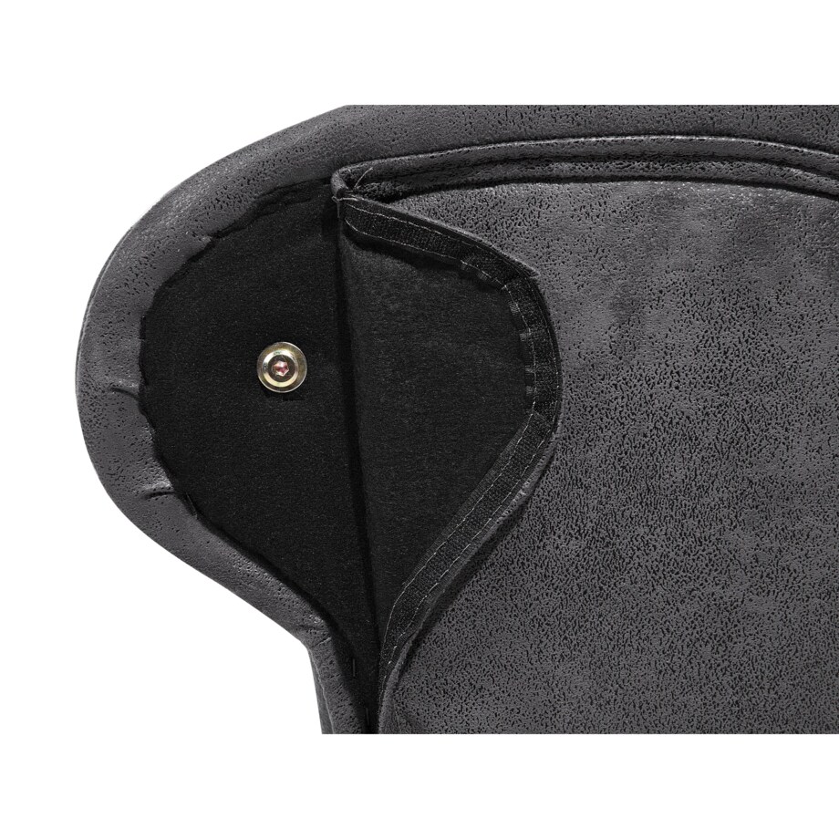 Szezlong eko zamsz prawostronny szary NIMES