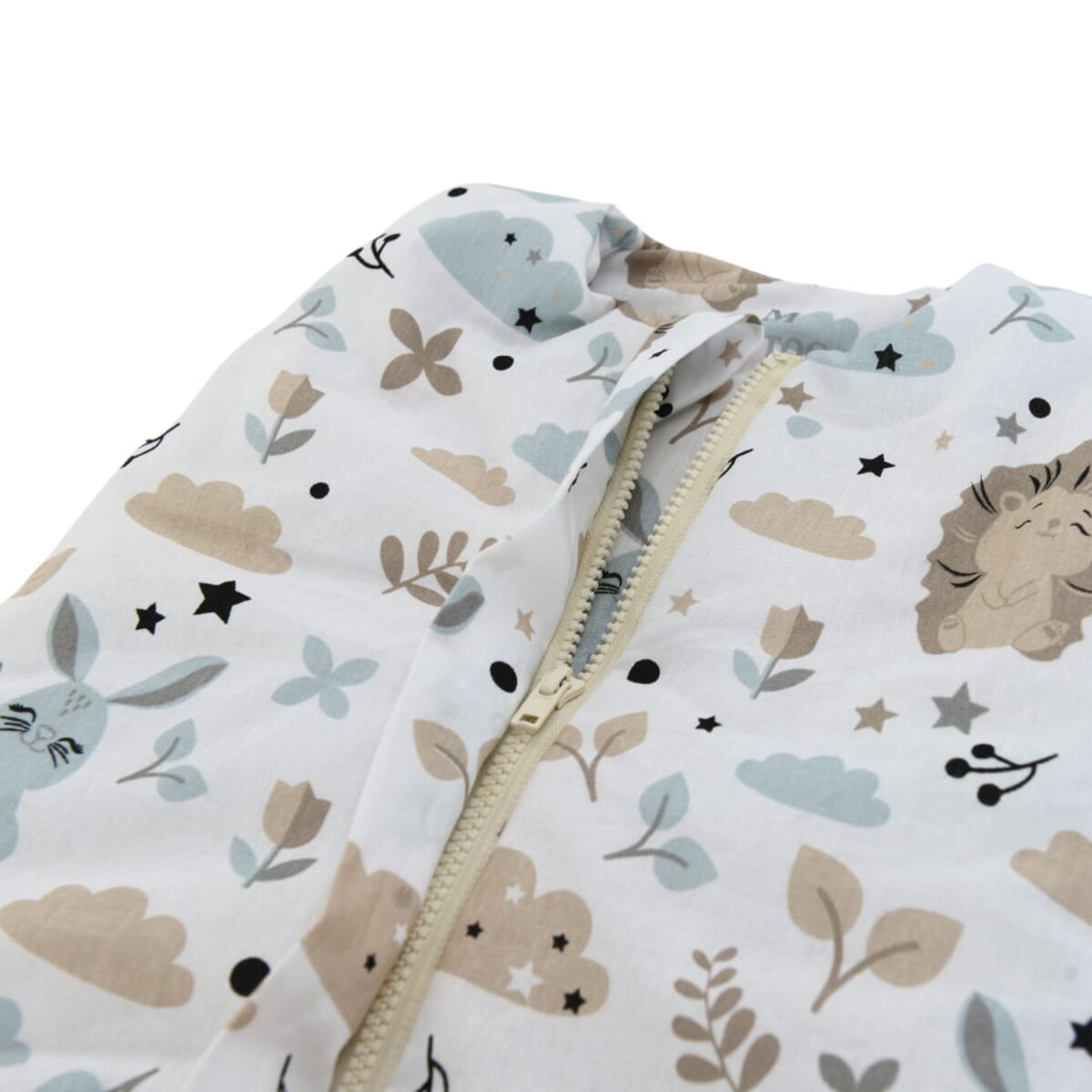 Śpiworek dziecięcy do spania - leśne zwierzątka S (1 TOG)