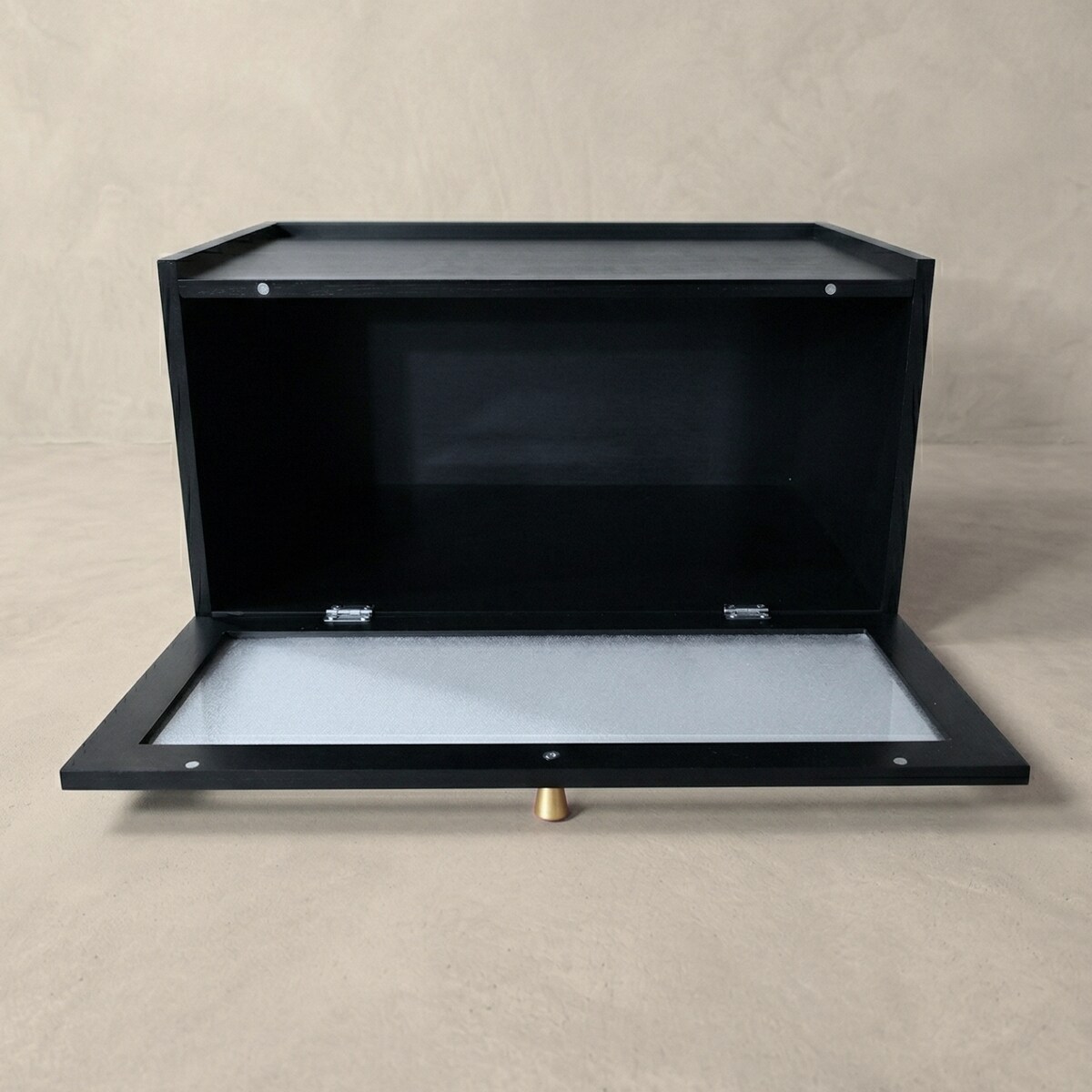 Bambusowy chlebak VITRINE, 25 x 40 x 21,5 cm