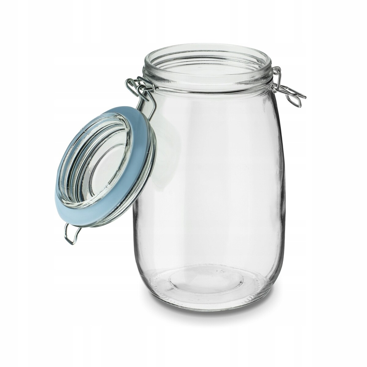 SZKLANY SŁOIK pojemnik kuchenny WEK klips na przetwory ogórki dżem 1,5 L