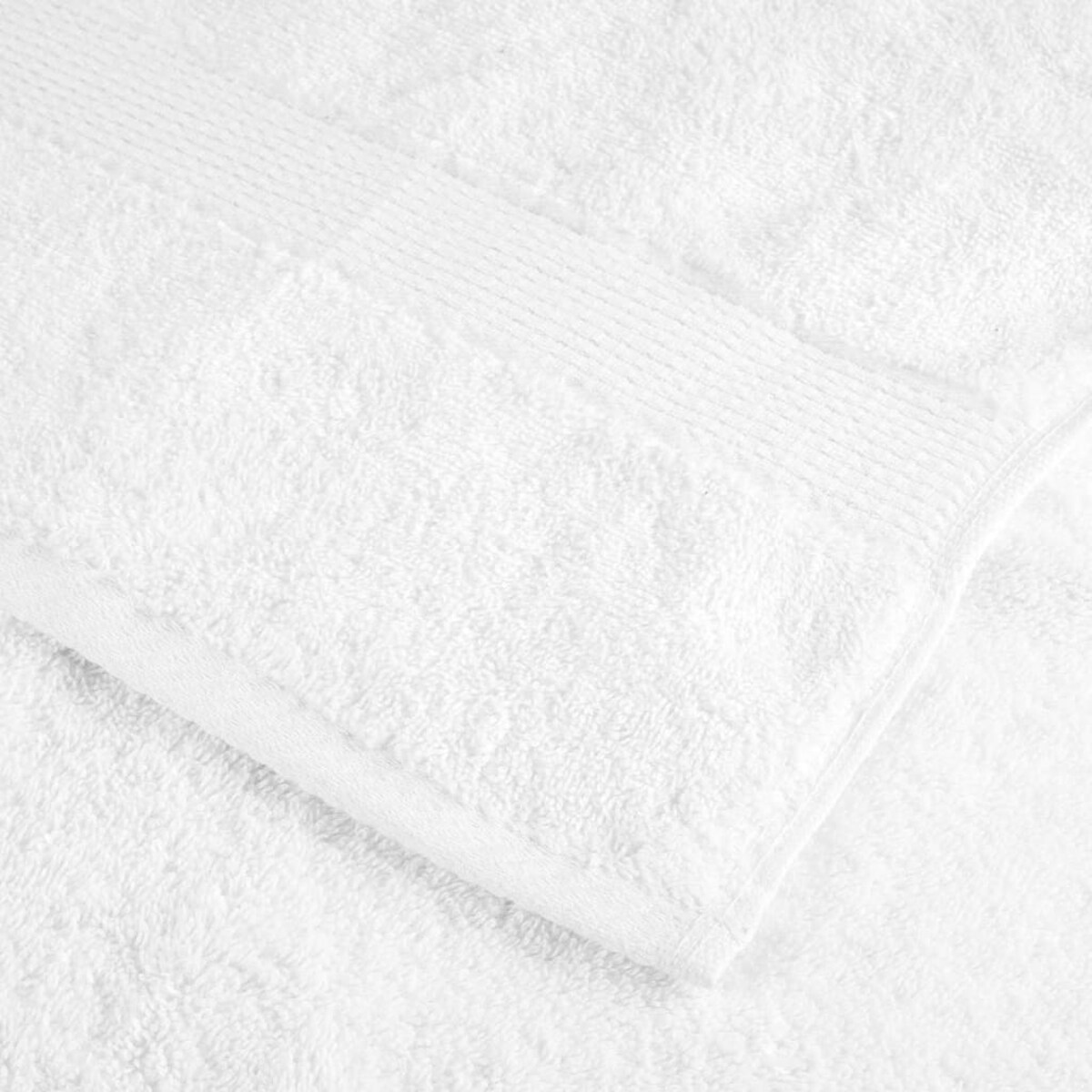 vidaXL Ręczniki premium SOLUND, 2 szt., białe, 100x200 cm, 600 g/cm²