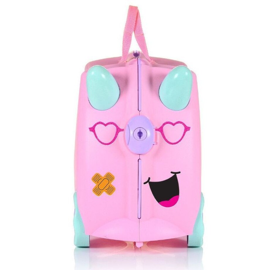 Naklejki na jeżdżące walizeczki Trunki