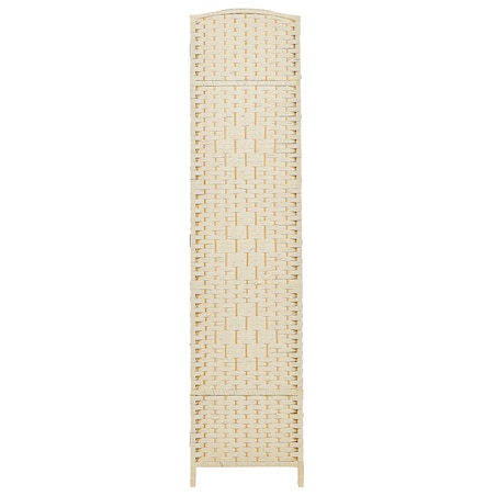 4-panelowy parawan pokojowy LAPPAGO Jasnobeżowy 163 cm 170 cm