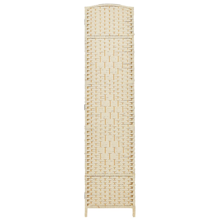 4-panelowy parawan pokojowy LAPPAGO Jasnobeżowy 163 cm 170 cm