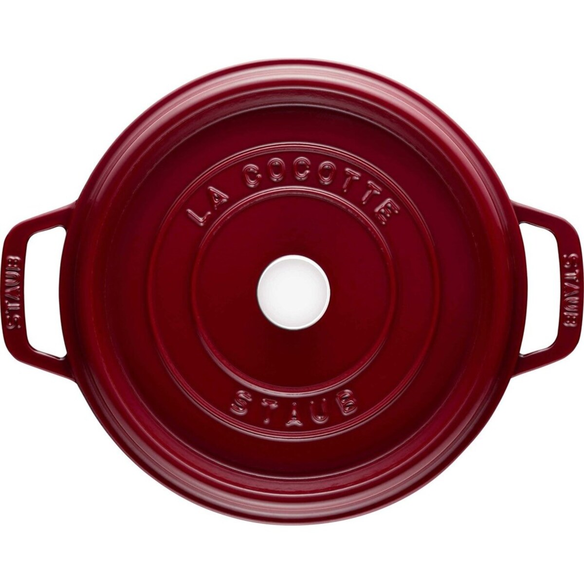 Garnek żeliwny okrągły Staub - 3.8 ltr, Kasztanowy