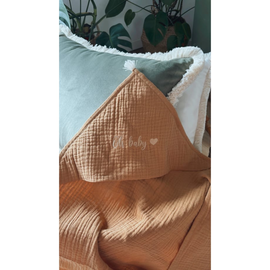 Ręcznik muślinowy camel s