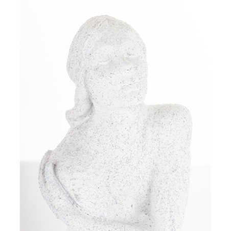 Figura siedzącej kobiety 21,5x21x15 cm DONNA-3