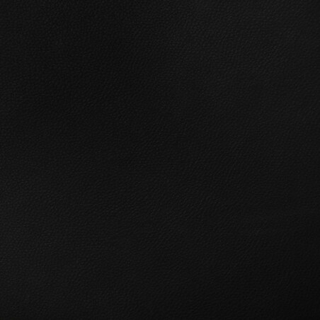 vidaXL Obrotowe krzesło stołowe, czarne, gięte drewno i sztuczna skóra