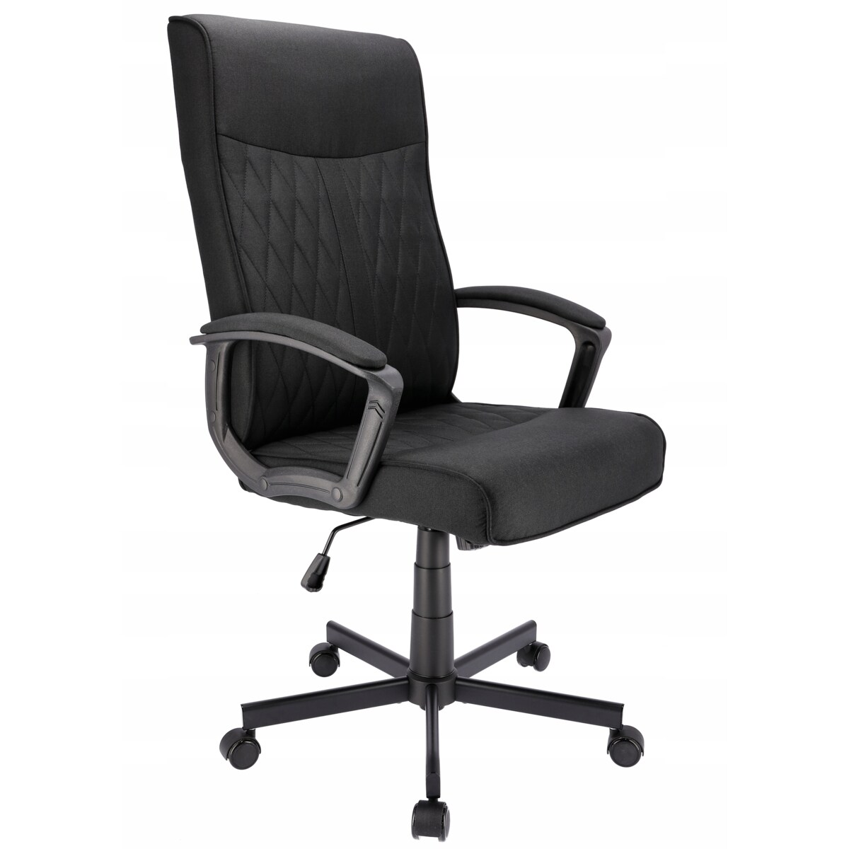 Fotel biurowy COMFORT pikowany czarny