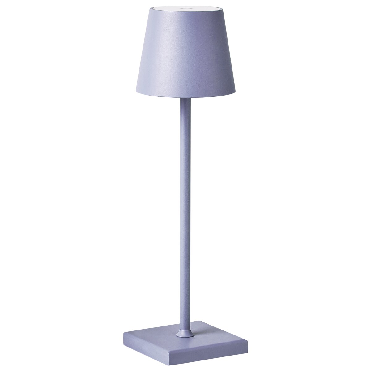 Bezprzewodowa lampa stołowa LED BACEIRO Metal Jasnofioletowy