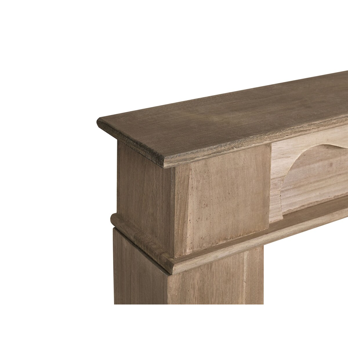 Portal kominkowy ciemne drewno NARNIA