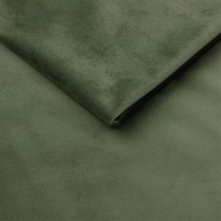 Łóżko kontynentalne ANNETTE 140x200 z pojemnikiem, Zielony, tkanina Magic Velvet 2243