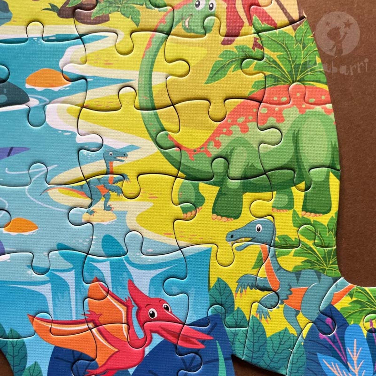 Puzzle edukacyjne - DINOZAUR TRICERATOPS - 180 szt