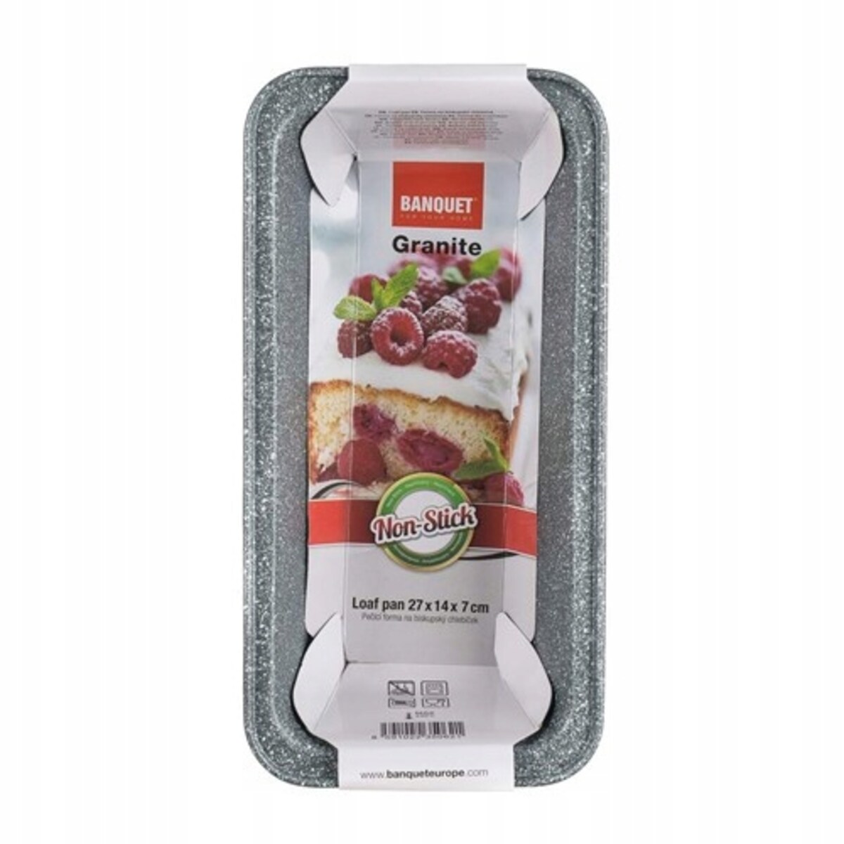 FORMA na KEKS wypieki bułka chleb 27 x 14 cm Blacha ciasto pasztet deser