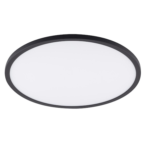 Plafon hermetyczny LED 36W IP54 TK Lighting AQUA 6903 czarny 40 cm, 4080 lm, 3 barwy światła 3000/4000/6500K