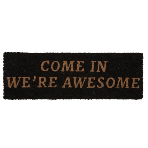 Wycieraczka kokosowa 26x75 cm COME IN