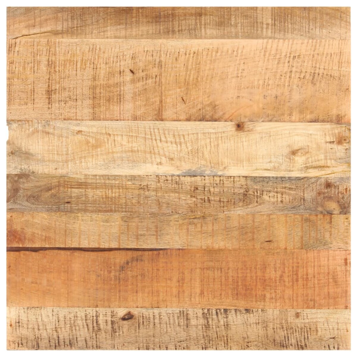 vidaXL Stolik bistro, kwadratowy, 80x80x75 cm, surowe drewno mango