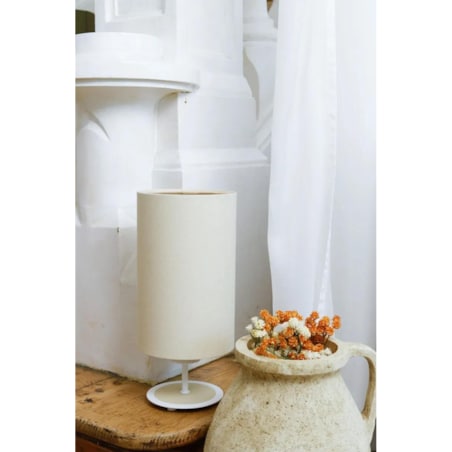 Lampa stołowa ERUTAN kremowa