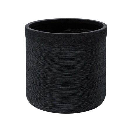 Doniczka 42x 42 x 41 cm czarna SAMOS