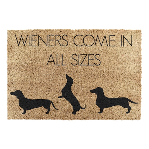 Wycieraczka Weiners Come in All Sizes