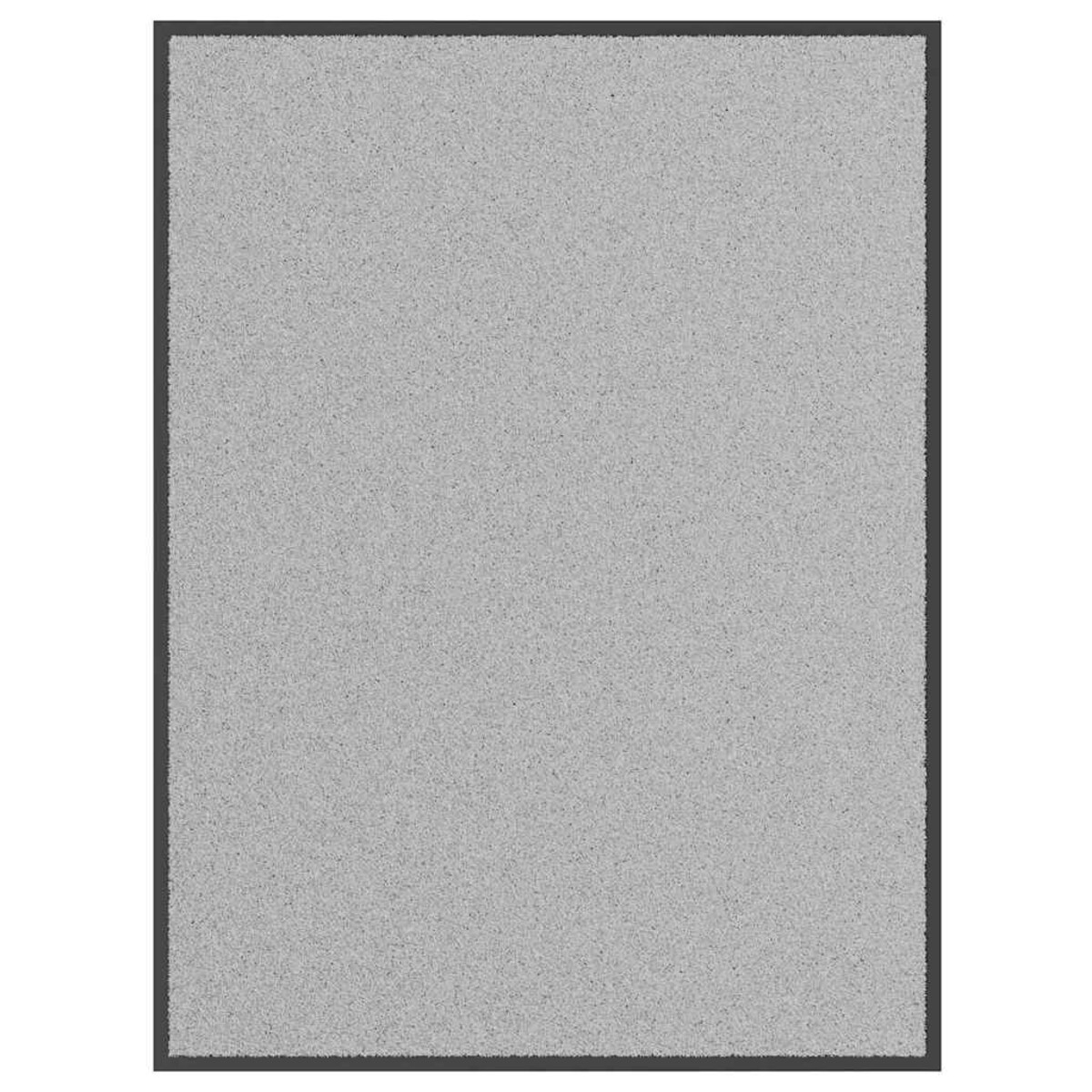 vidaXL Wycieraczka, szara, 80 x 120 cm