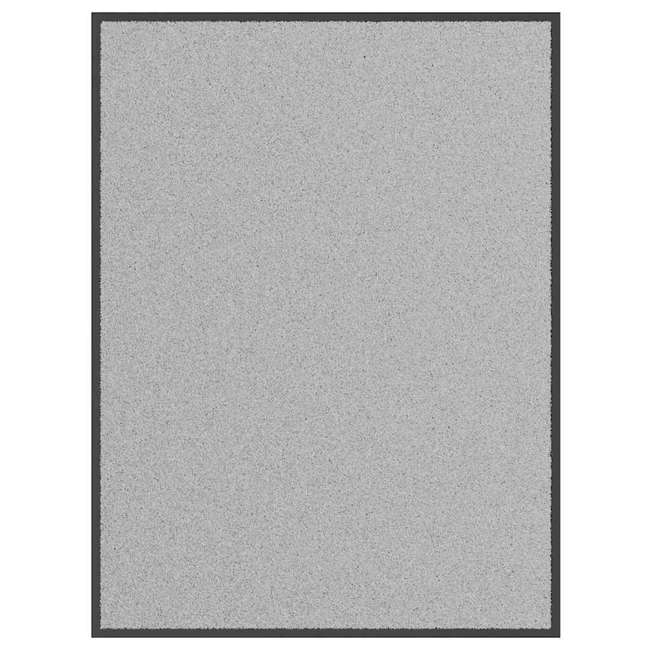 vidaXL Wycieraczka, szara, 80 x 120 cm