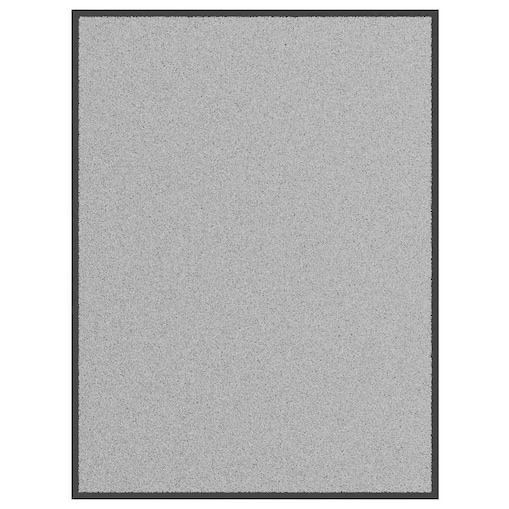 vidaXL Wycieraczka, szara, 80 x 120 cm