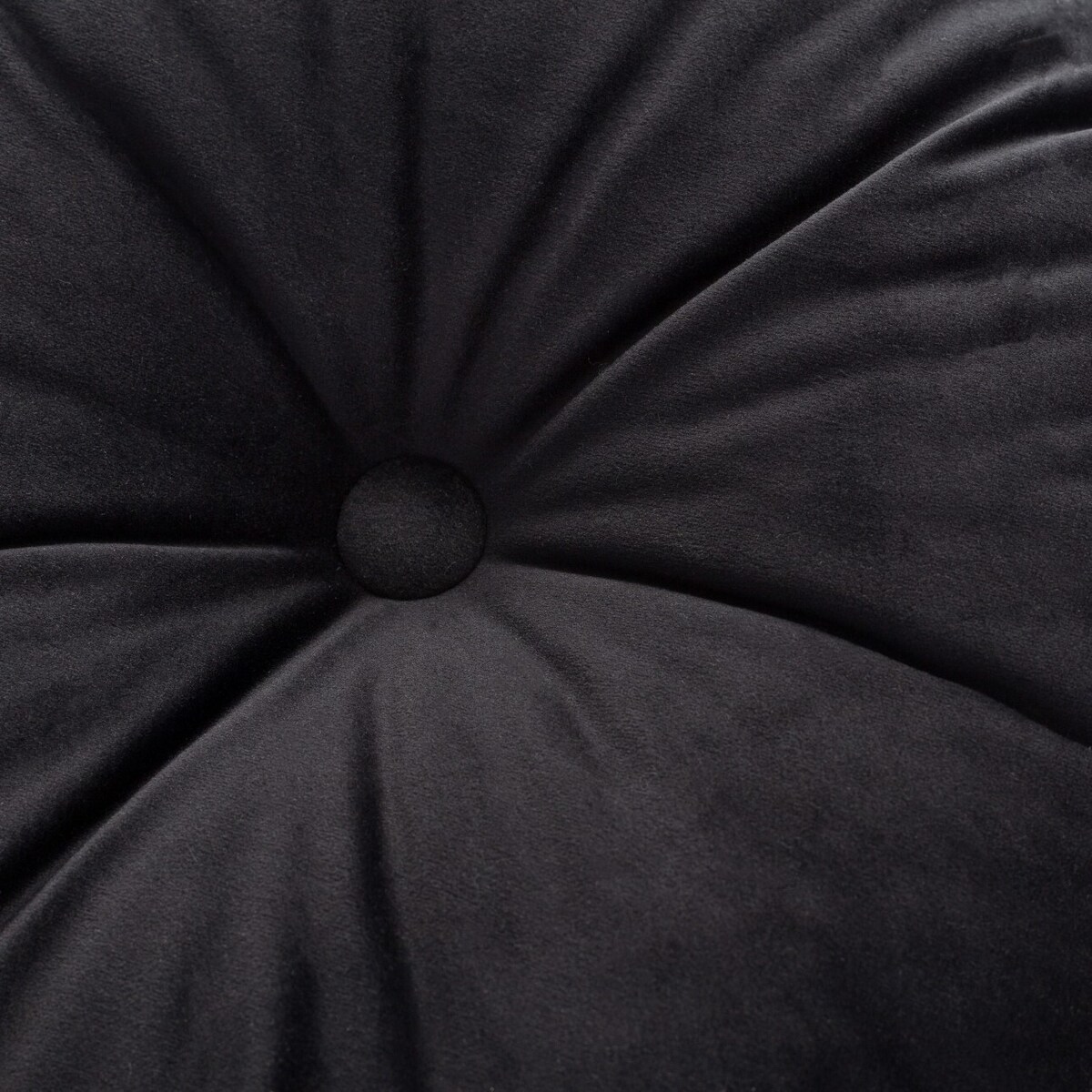 Poduszka Candy Dot, głęboka czerń, 37 cm, Posh Velvet