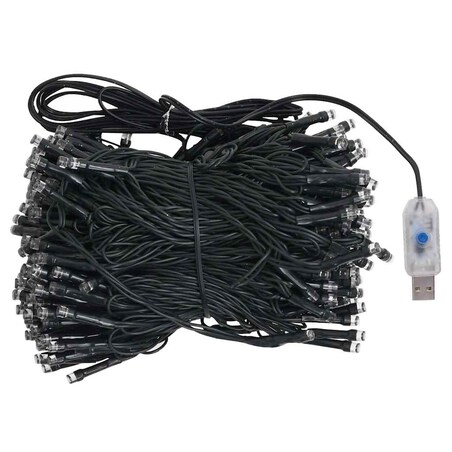 vidaXL Sztuczna choinka z lampkami i bombkami, zielona, 180 cm, PVC