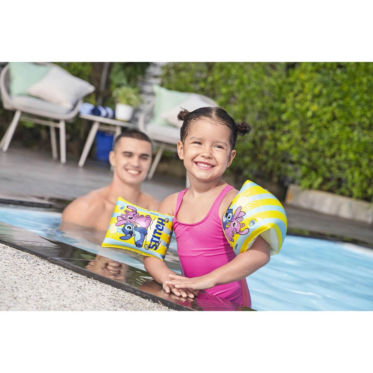 Dmuchane rękawki do pływania Bestway 9104S pływaczki Disney Lilo i Stitch