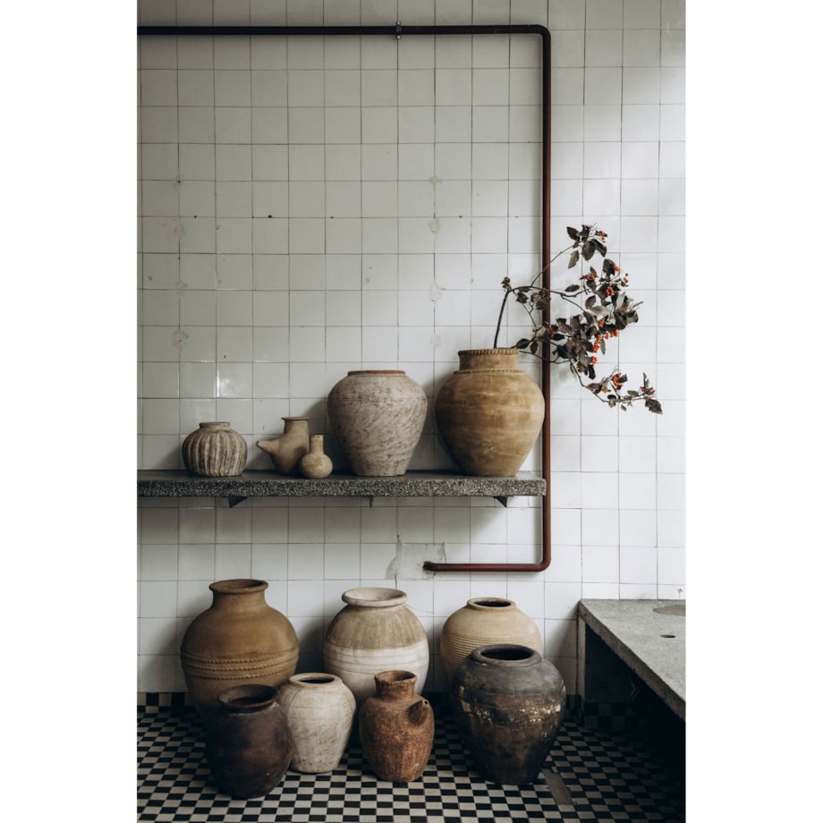 Wazon z terakoty NILA, W: 42 cm