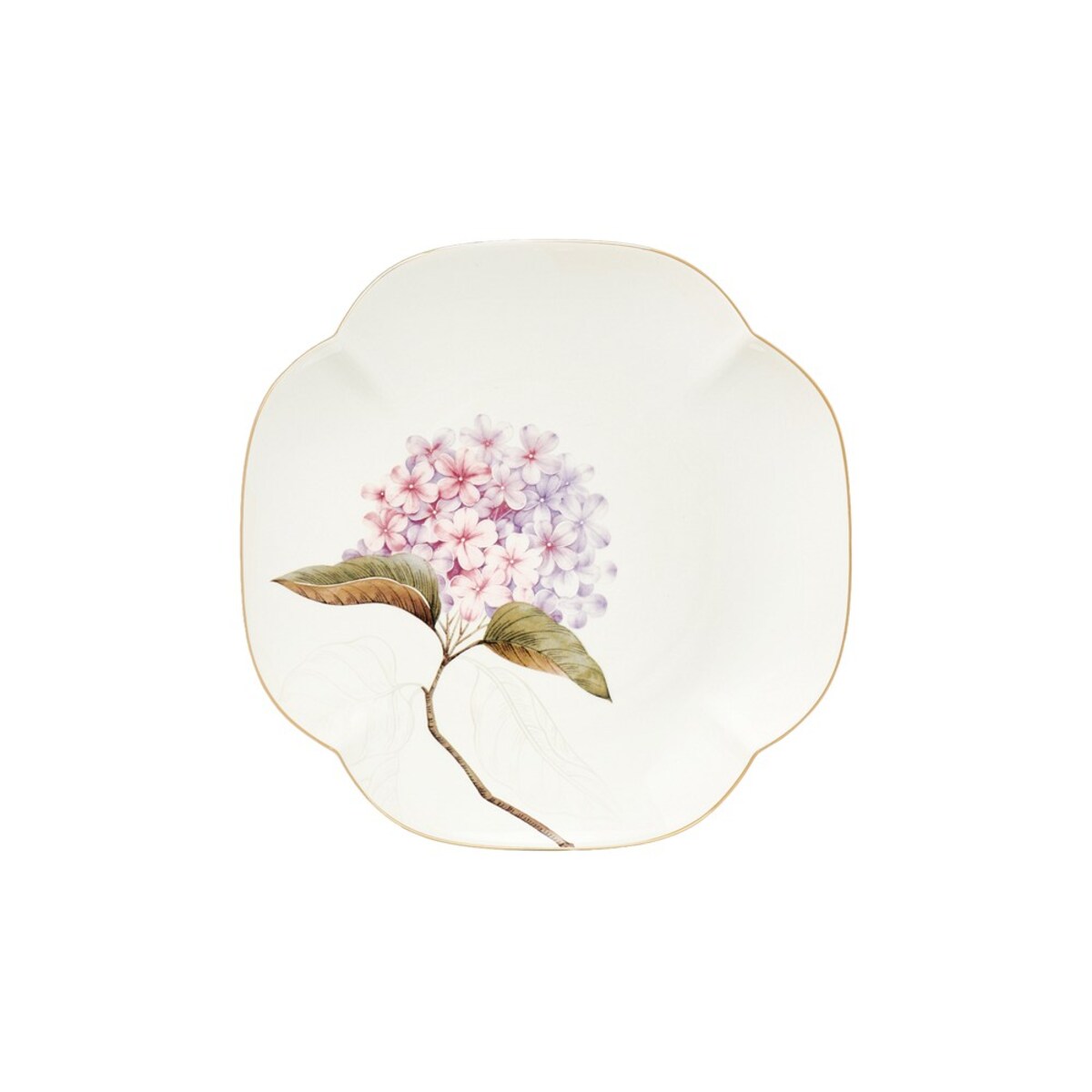 VILLA ITALIA Talerzyk deserowy porcelanowy 16,5 x 16,5 cm MAGIC BLOOMS