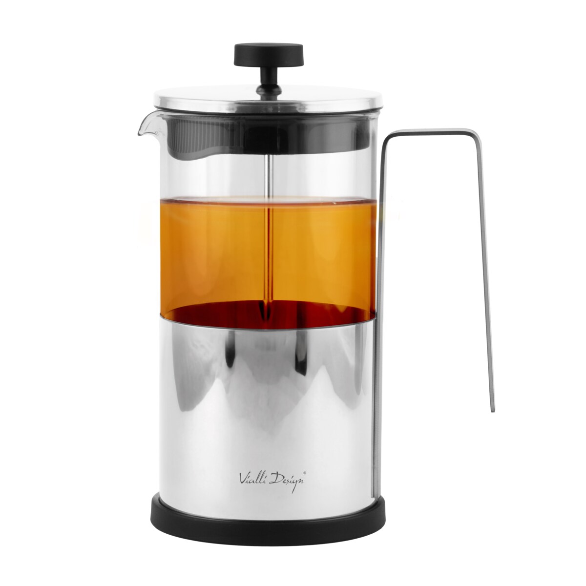 Zaparzacz do kawy i herbaty 1000 ml Diamante srebrny 0688