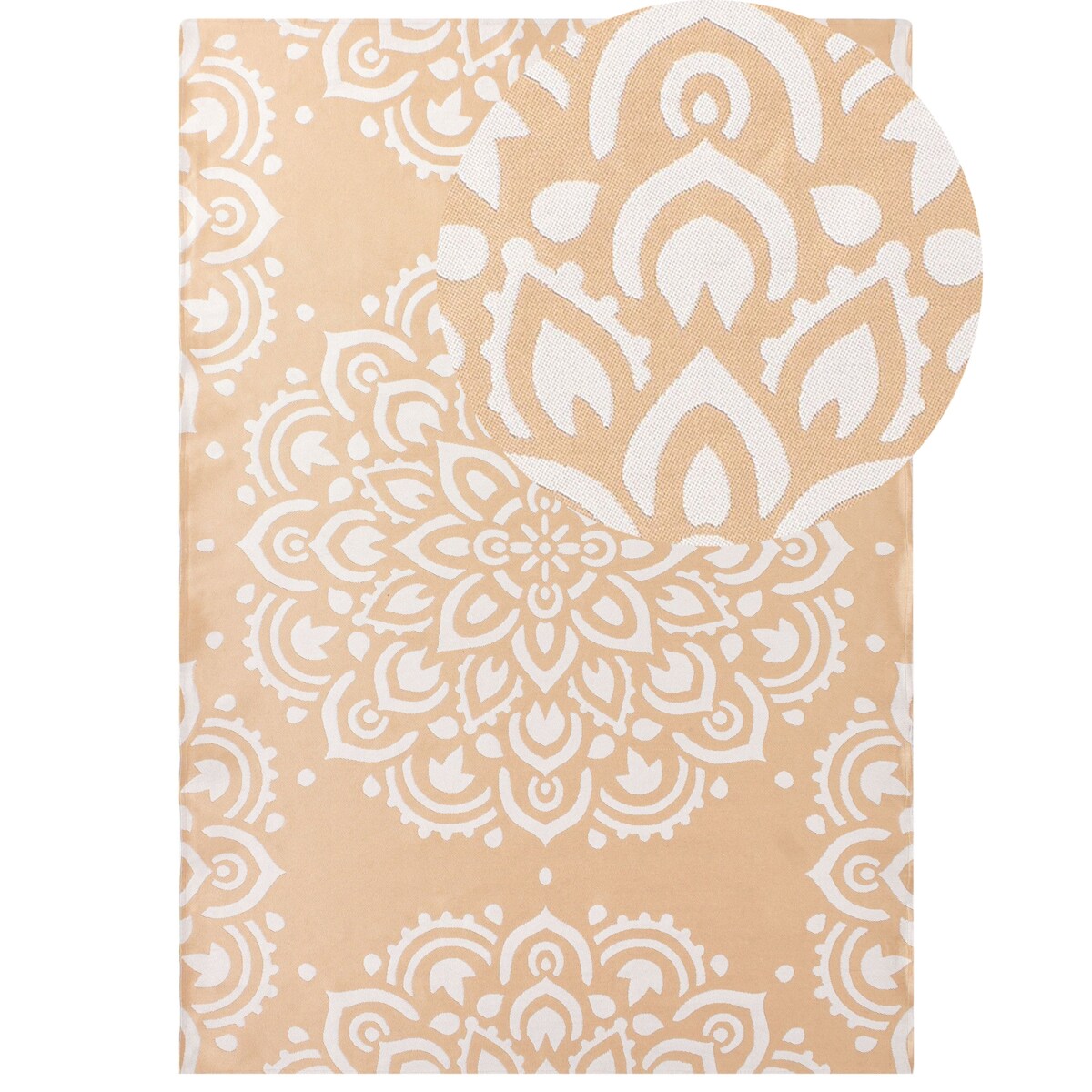 Dywan zewnętrzny KARWAR Beżowy 160 x 230 cm