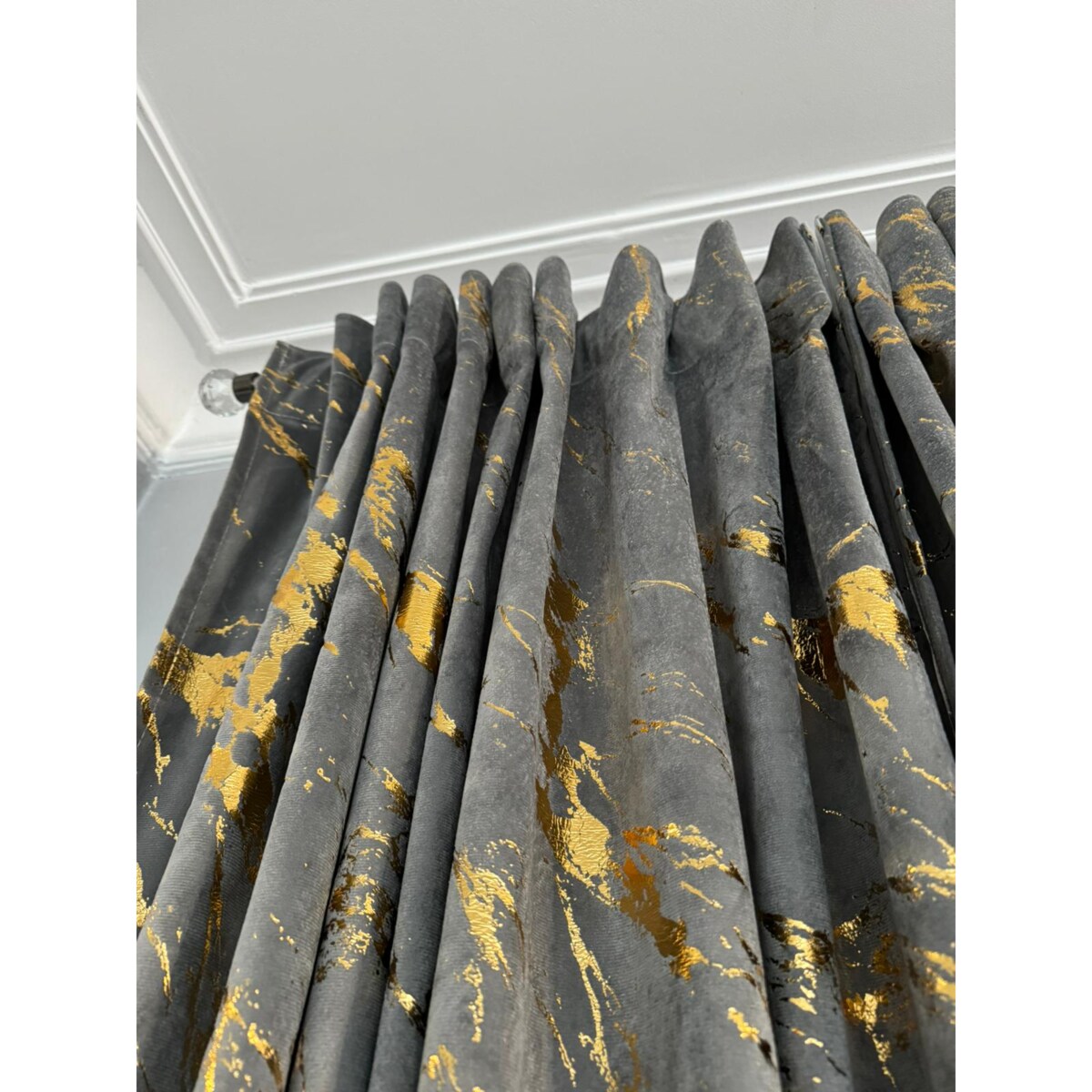 zasłona welurowa "marmur" 140x270 cm