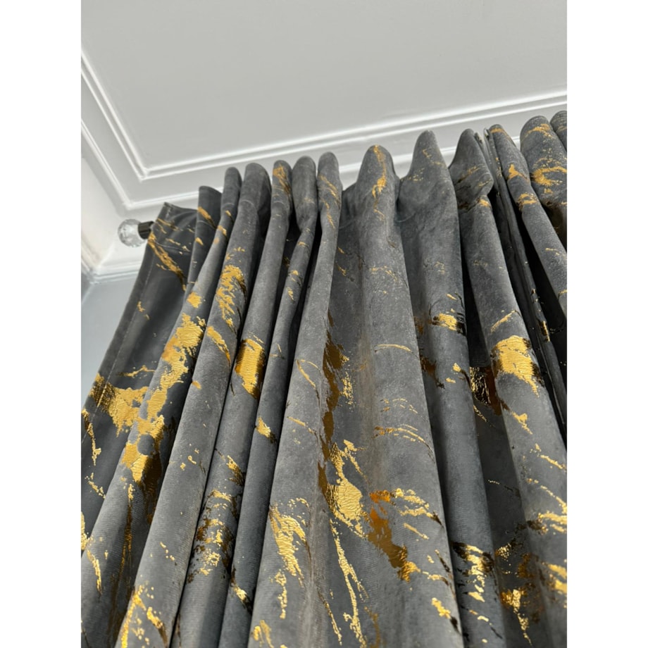 zasłona welurowa "marmur" 140x270 cm